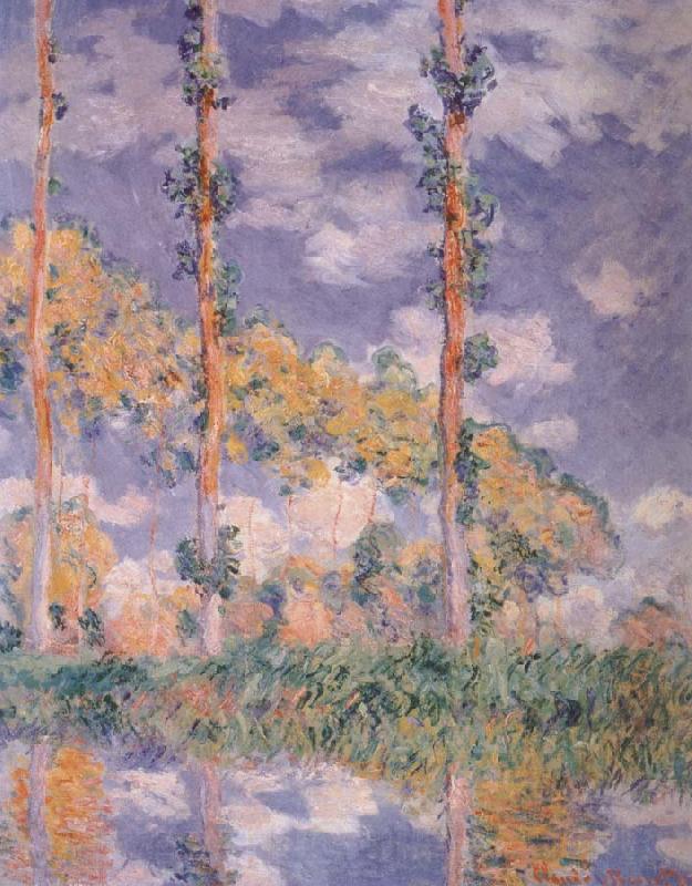 Claude Monet Three Trees Germany oil painting art
